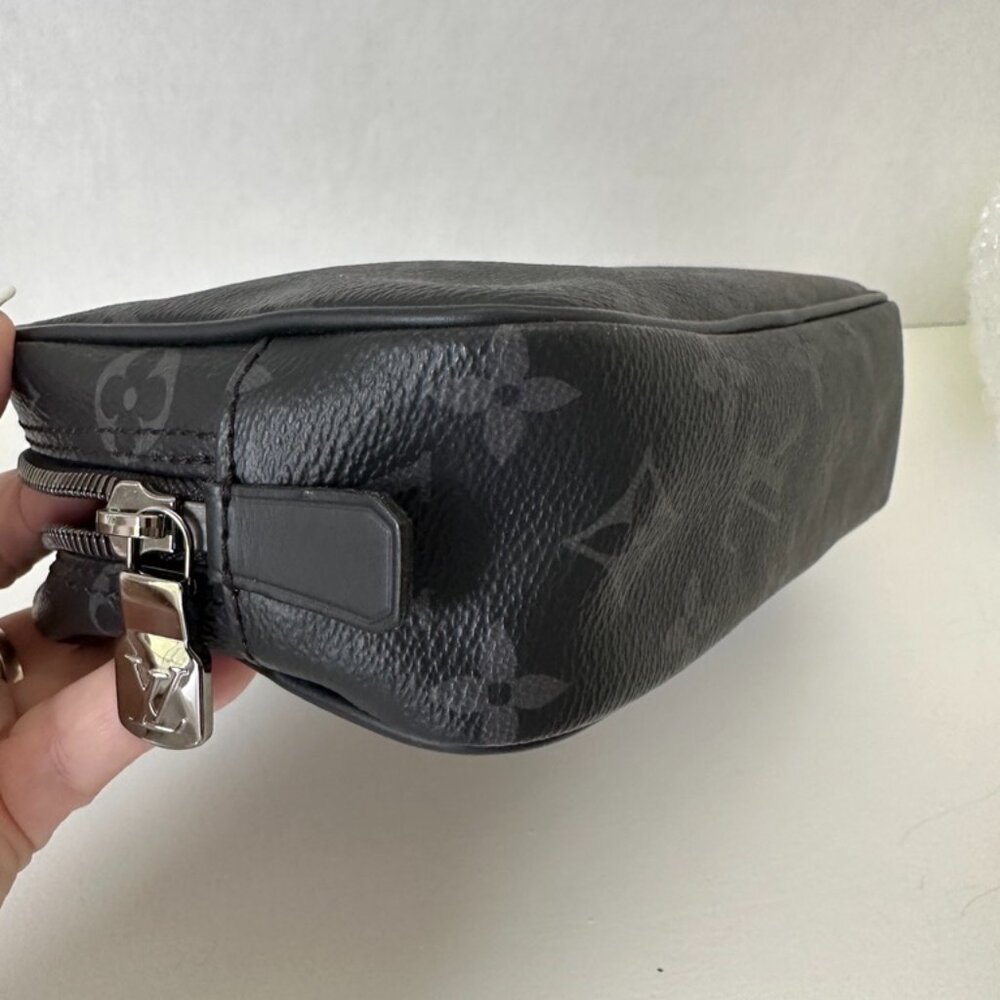 Louis Vuitton Monogram Eclipse Toilet Pouch Bag (1004) - Picture 7 of 9